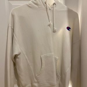 white champion hoodie